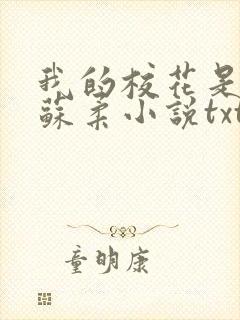 我的校花是福姬苏柔小说txt