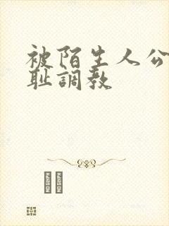 被陌生人公开羞耻调教封面