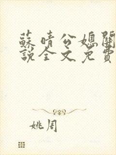苏晴公媳关系小说全文免费阅读