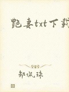 艳妻txt下载