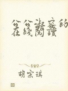 公公淑容的小说在线阅读封面