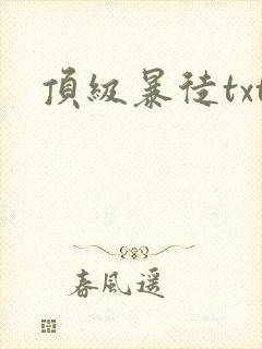 顶级暴徒txt封面