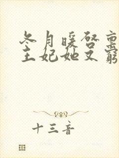 冬月暖启禀王爷王妃她又穷疯了