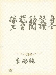 总裁的替身前妻免费阅读全文正版封面