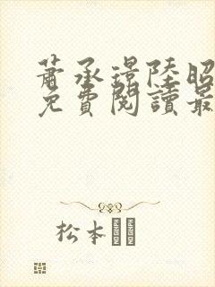 萧承璟陆昭全文免费阅读最新章节封面