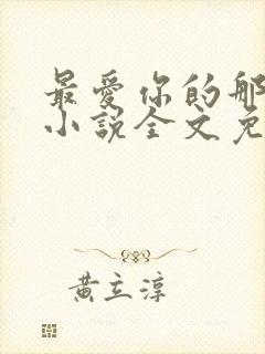 最爱你的那十年小说全文免费阅读封面