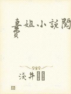 妻姐小说阅读免费