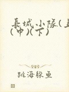 长城小队(上)(中)(下)封面