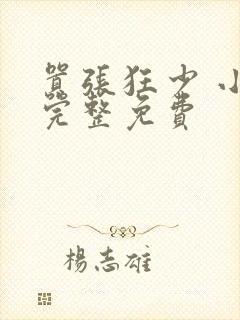 嚣张狂少 小说完整免费