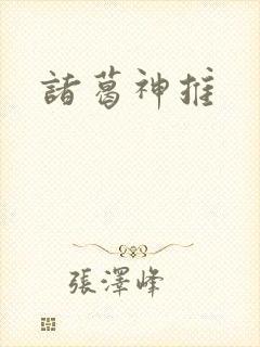 诸葛神推