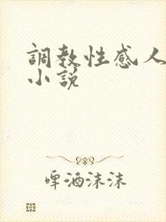 调教性感人妻的小说封面