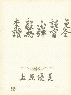 李毅小说免费阅读无弹窗全文