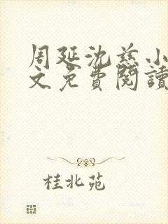 周延沈慈小说全文免费阅读