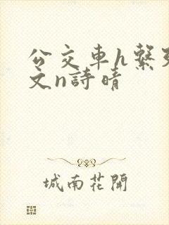 公交车h系列辣文n诗晴封面