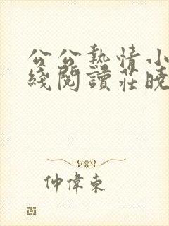 公公热情小说在线阅读庄晓慧全文封面