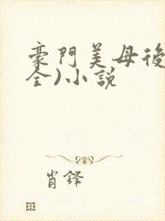 豪门美母后宫(全)小说