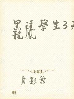 黑道学生3天门龙凤
