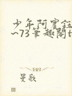 少年阿宾钰慧1~73笔趣阁txt封面
