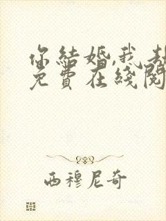 你结婚,我劫婚免费在线阅读