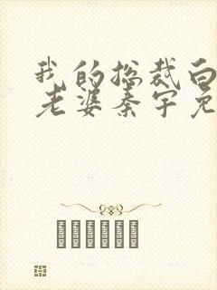 我的总裁白富美老婆秦宇免费阅读全文小说