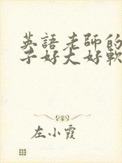 英语老师的小兔子好大好软水