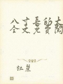 八寸长的大宝贝全文免费阅读