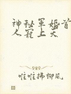 神秘军婚首长大人宠上天