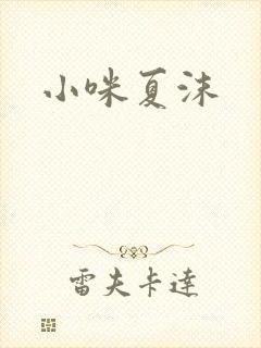小咪夏沫