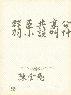 群臣共享公主银羽小说叫什么