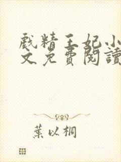 戏精王妃小说全文免费阅读无弹窗