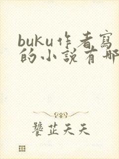 buku作者写的小说有哪些