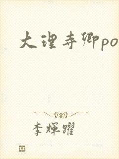 大理寺卿po