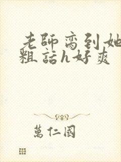老师脔到她哭h粗话h好爽封面