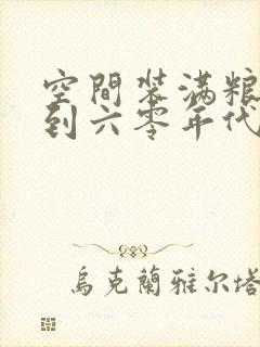 空间装满粮食回到六零年代