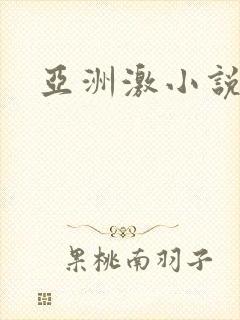 亚洲激小说