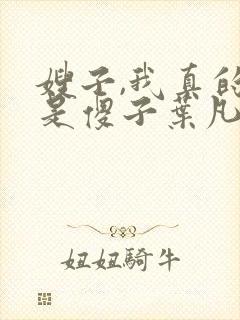 嫂子,我真的不是傻子叶凡免费阅读
