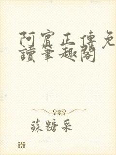 阿宾正传免费阅读笔趣阁