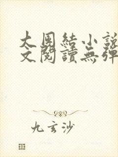 大团结小说集全文阅读无弹窗
