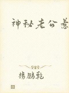 神秘老公惹不起封面