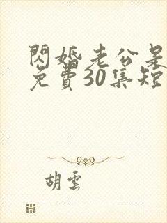 闪婚老公是豪门免费30集短剧