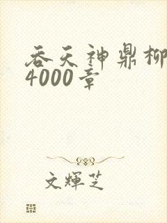 吞天神鼎柳无邪4000章封面