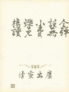 杨烁小说全文阅读免费无弹窗