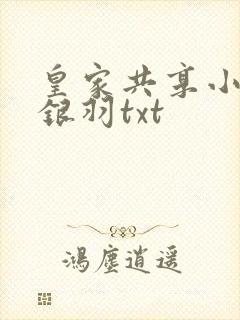 皇家共享小公主银羽txt封面