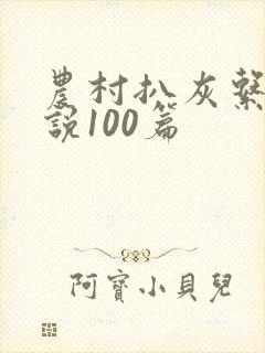 农村扒灰系列小说100篇封面