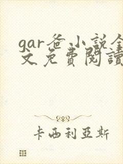 gar爸小说全文免费阅读最新章节