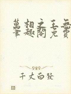 万相之王无弹窗笔趣阁免费封面