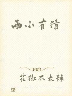两小有猜