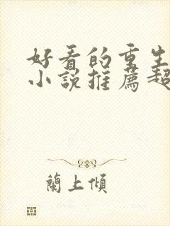 好看的重生官场小说推荐超经典