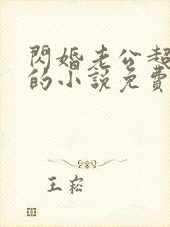 闪婚老公超有钱的小说免费阅读全文