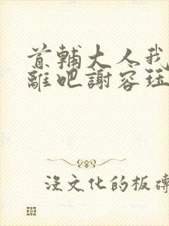 首辅大人我们和离吧谢容珏封面